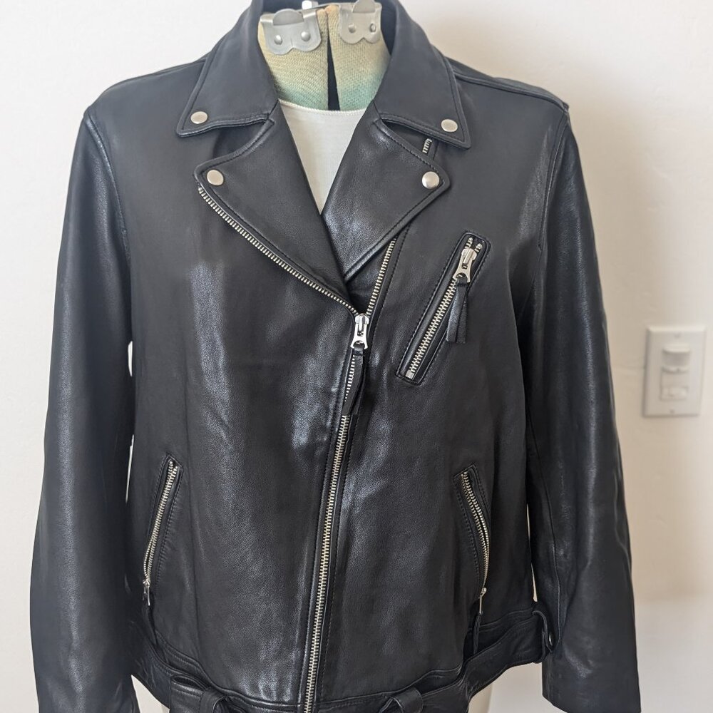 Gap Moto Jacket Lambskin